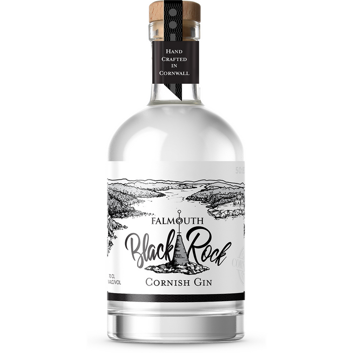 Falmouth Black Rock Cornish Gin - 35cl