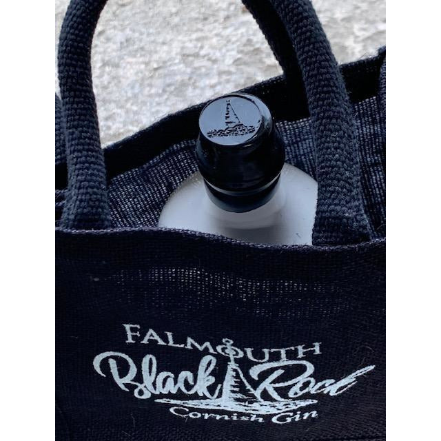 Falmouth Black Rock Jute Bag