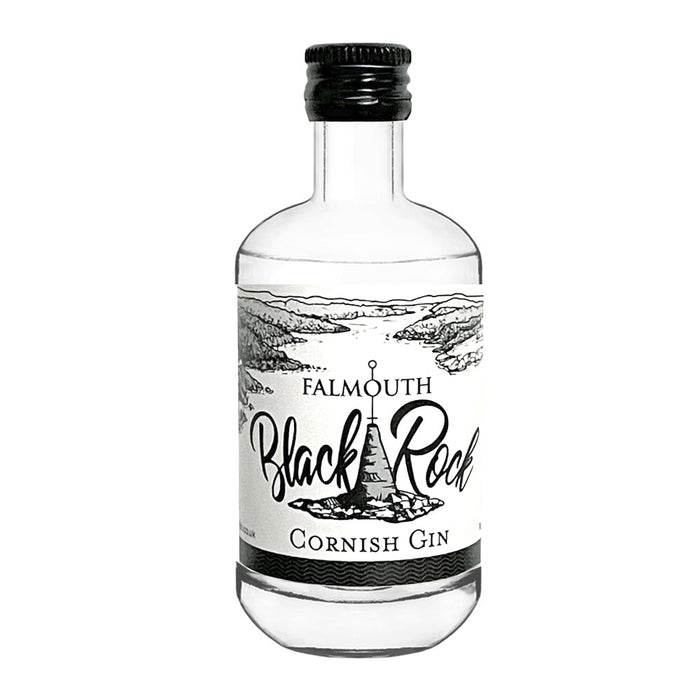 Falmouth Black Rock Cornish Gin Miniature - 5cl